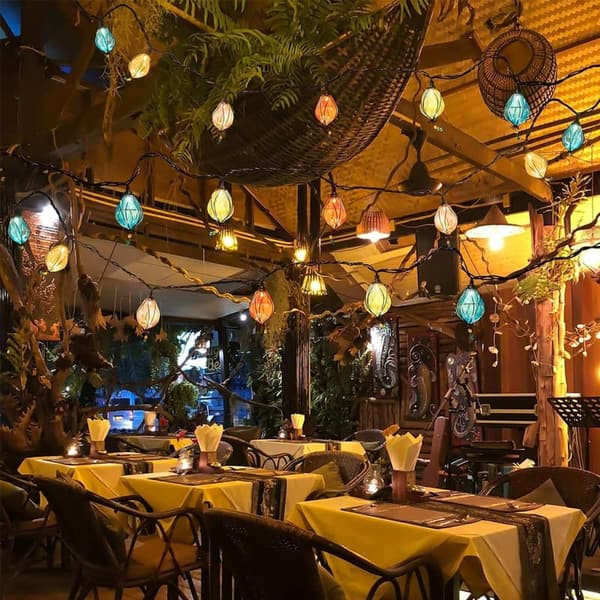 Connectable Waterproof Multicolor String Lights for Parties