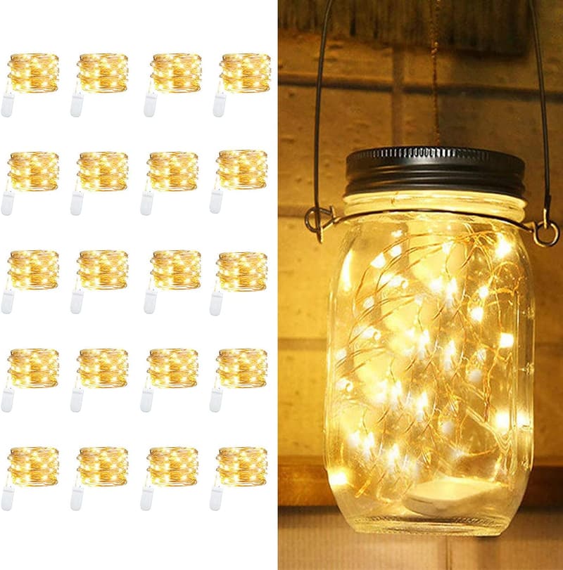 20 Pack Battery Operated LED Fairy Lights for Party Decor