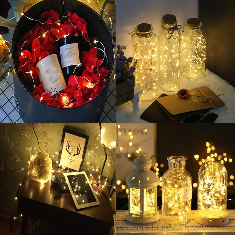 20 Pack Battery Operated LED Fairy Lights for Party Decor