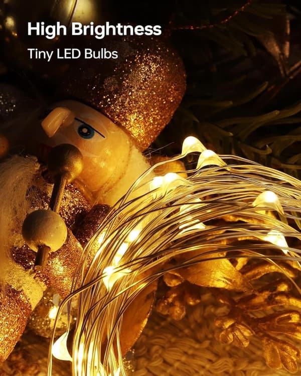 Battery-Operated 20 LED Fairy Lights Set for Party Decor