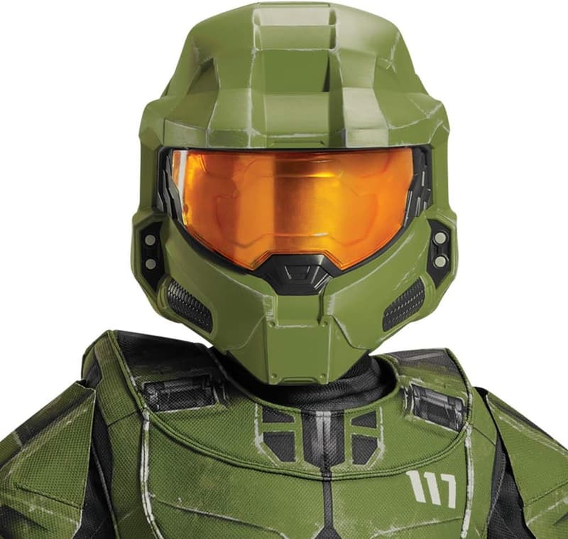 Halo Kids Master Chief Jumpsuit with Helmet and Armor