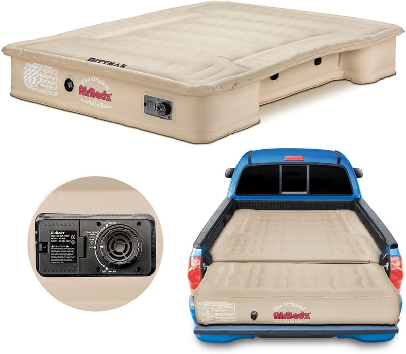 Pittman Truck Bed Air Mattress with Built-in Pump - 5.8 ft.