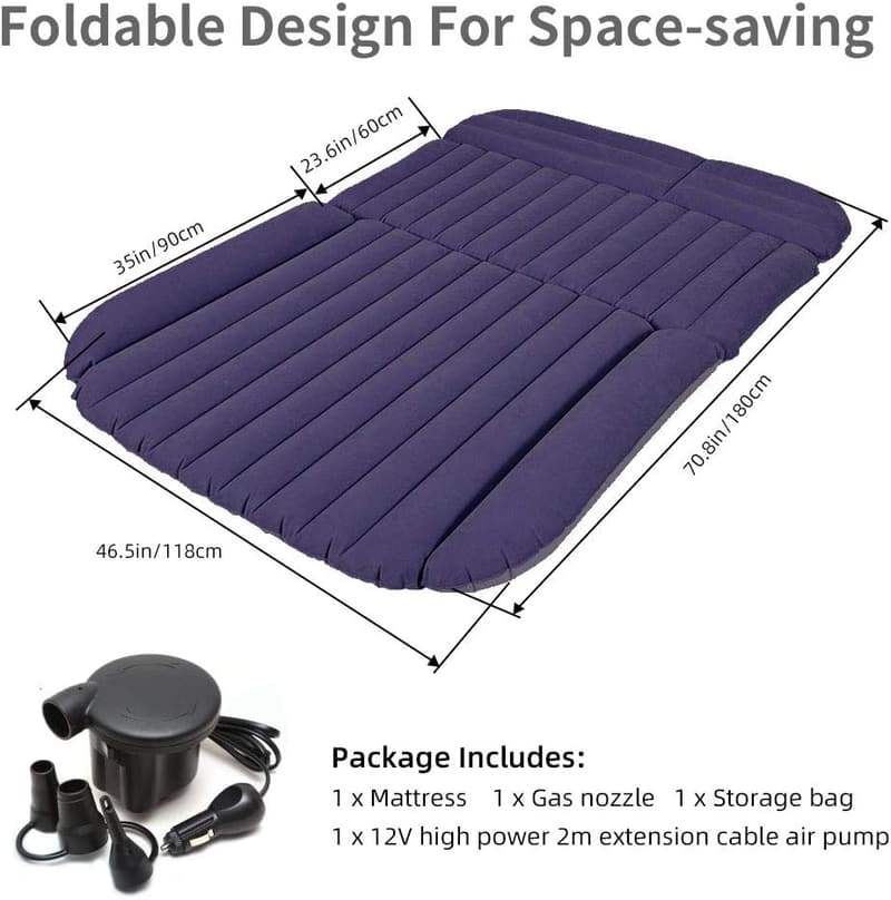 Portable Inflatable Air Mattress for SUV & Truck Travel