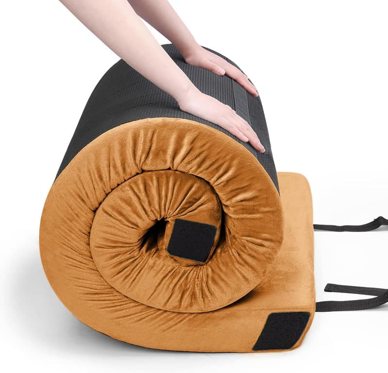 Lightweight Memory Foam Camping Mattress with Travel Bag