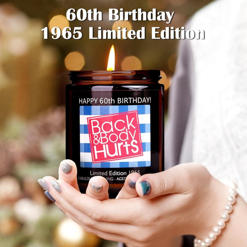 60th Birthday Gifts & Decorations for Women & Men