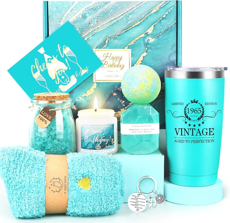 60th Birthday Vintage Tumbler for Women