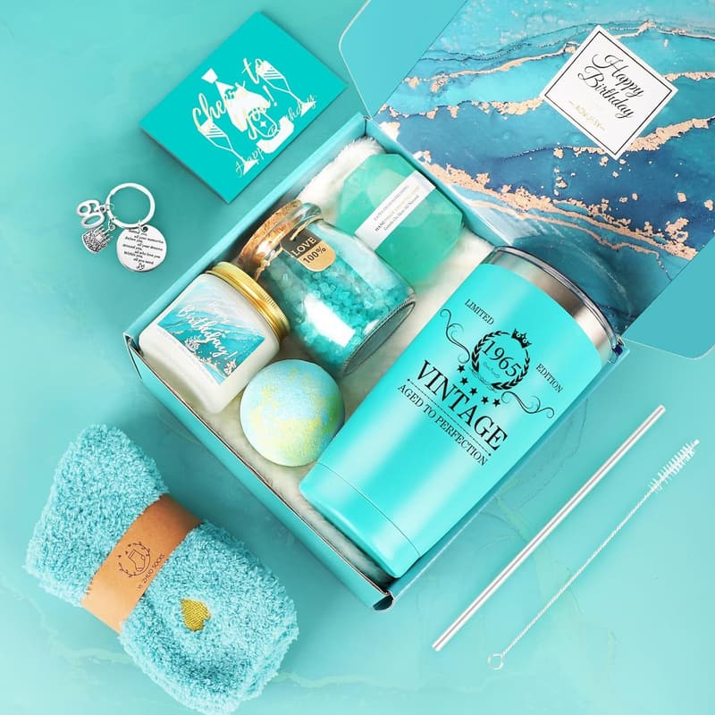 60th Birthday Vintage Tumbler for Women