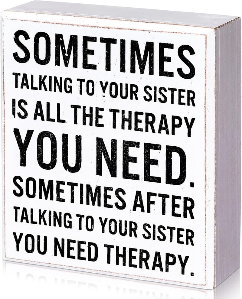 Sister Gift Wood Sign - 