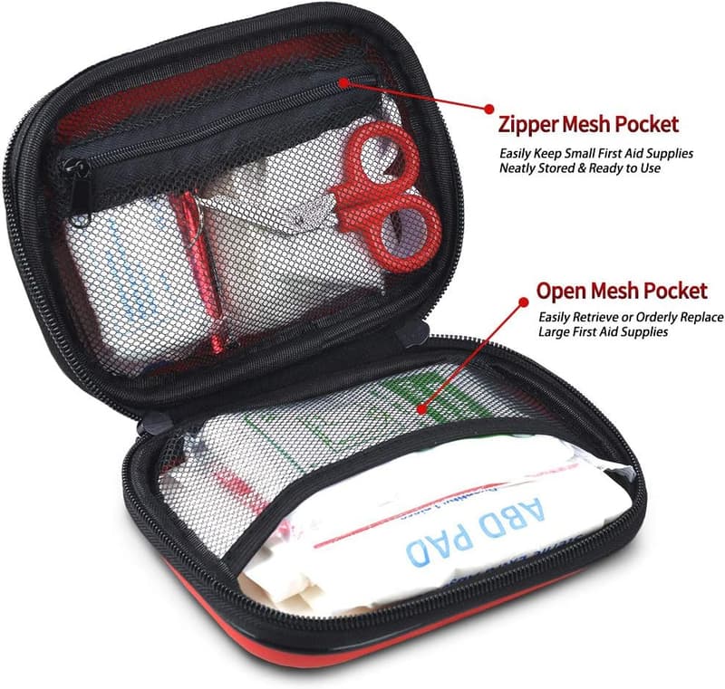 Mini First Aid Kit - 85 Pieces for Travel & Outdoor Activities