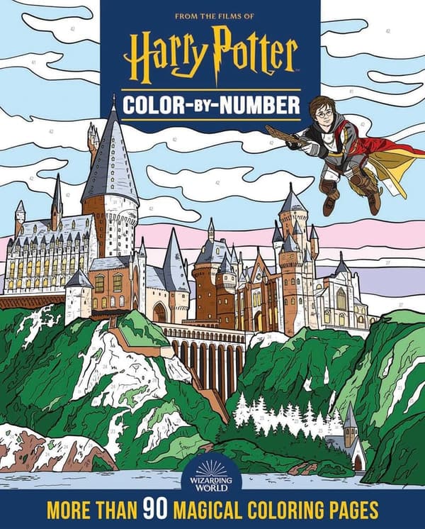 Harry Potter Color-by-Number Activity Kit