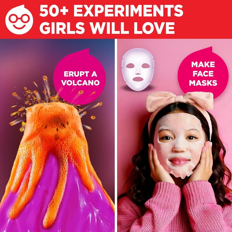 STEM Science Kit for Girls Ages 4-12 | Birthday Gift