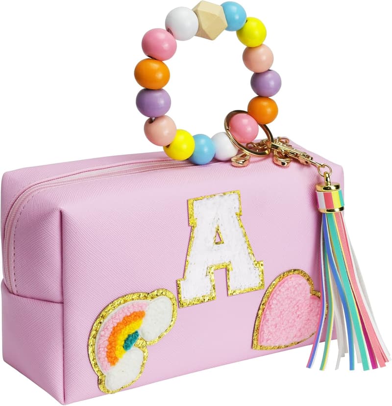 Personalized Skincare Cosmetic Bag for Kids Birthday Gifts