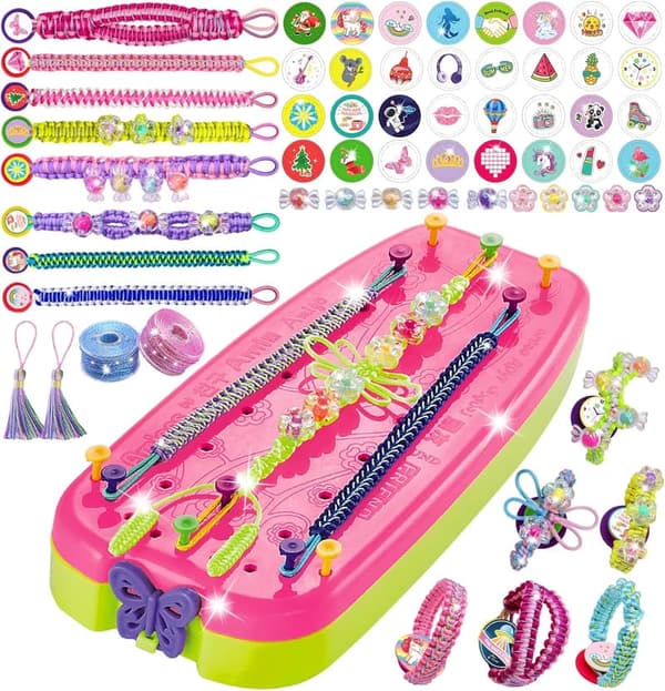 DIY Friendship Bracelet Kit for Girls - Ages 6-12