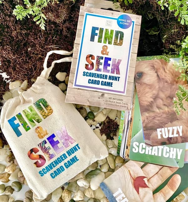 Kids' Scavenger Hunt Card Game for Indoor & Outdoor Fun