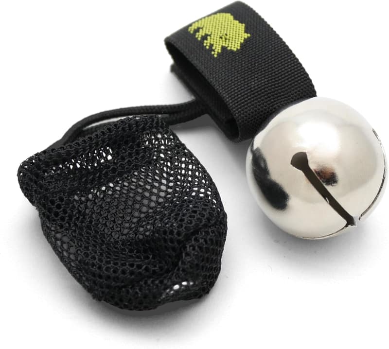 Bear Bell with Magnetic Silencer - Black