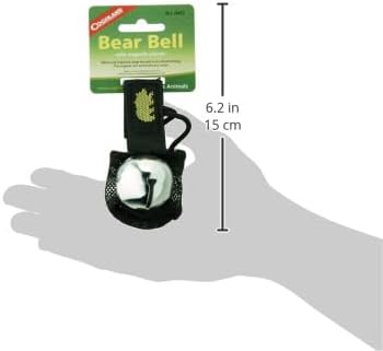 Bear Bell with Magnetic Silencer - Black