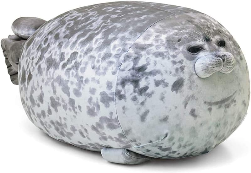 Cute Chubby Blob Seal Plush Toy - 11.8