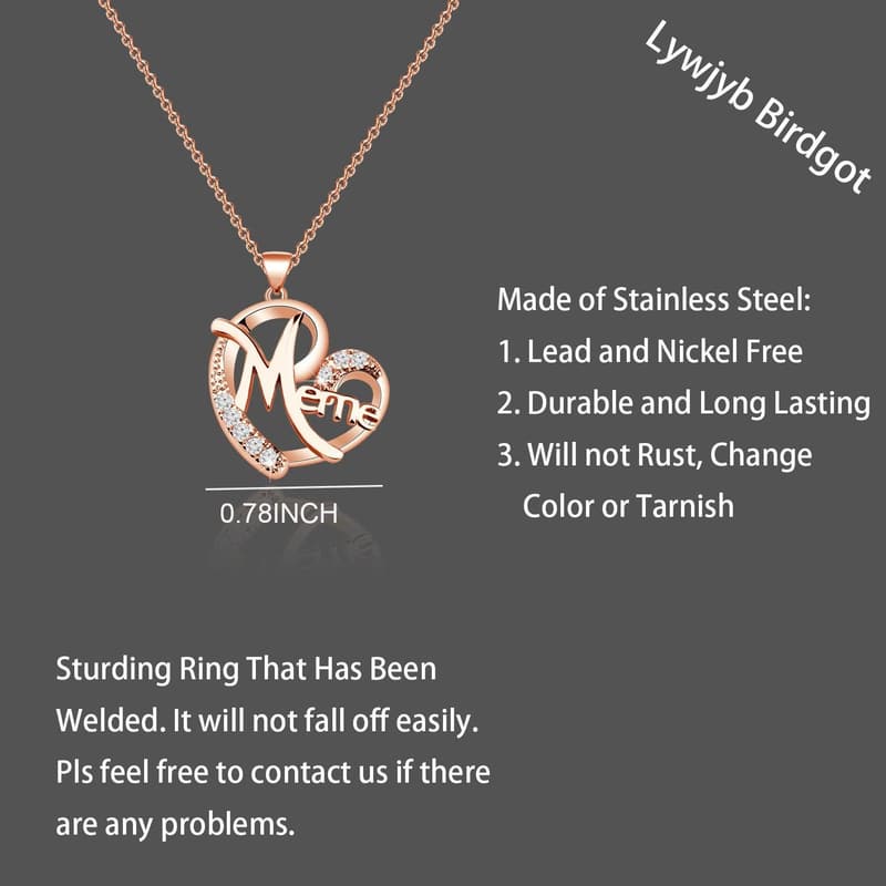 Meme Necklace for Casual Everyday Wear