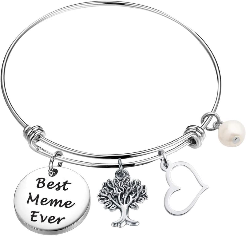 Grandma Gift: Expandable Meme Bracelet Bangle