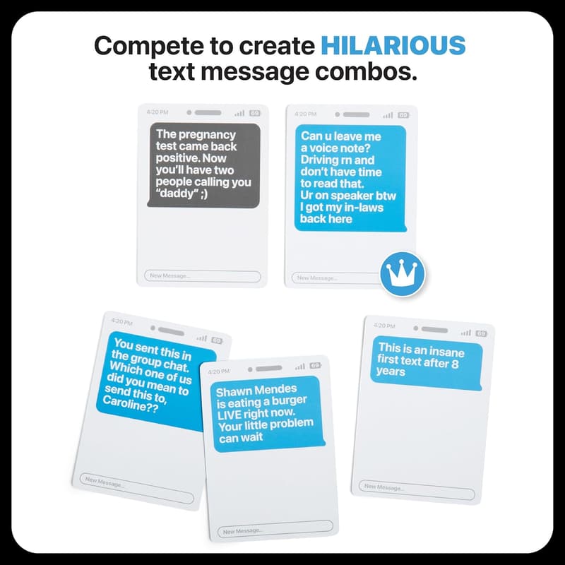 Funny Father's Day Card Game - 