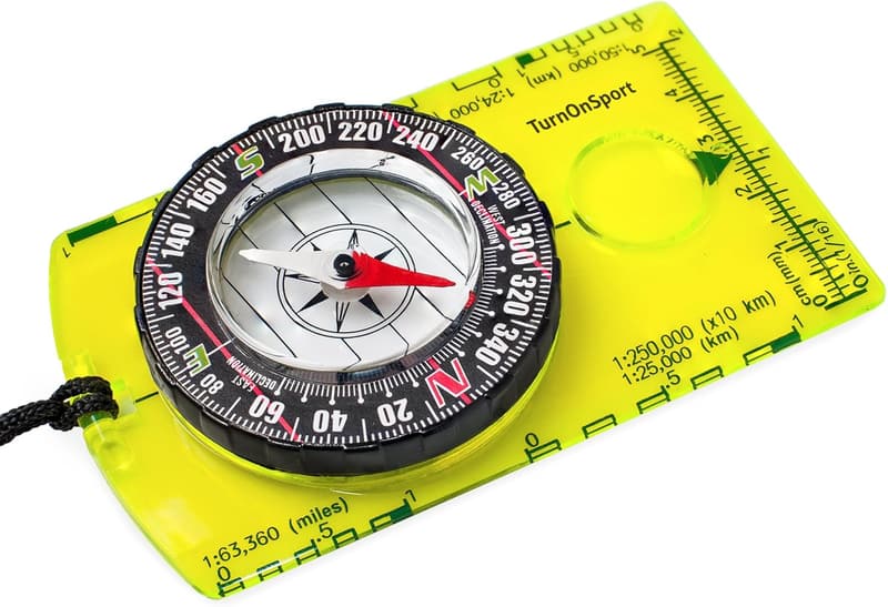 Orienteering Compass for Hiking & Camping - Ideal Gift for Kids