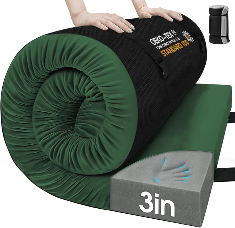 Camping Memory Foam Mattress Pad - 3