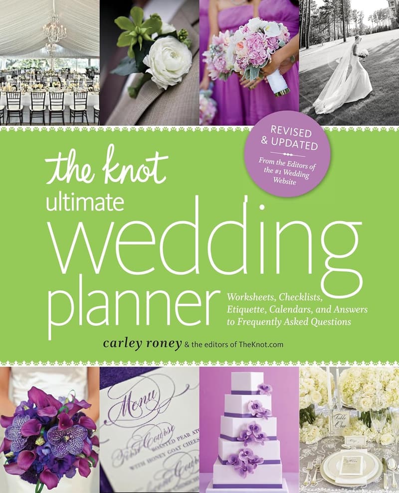 Ultimate Wedding Planner: Worksheets, Checklists & Timelines