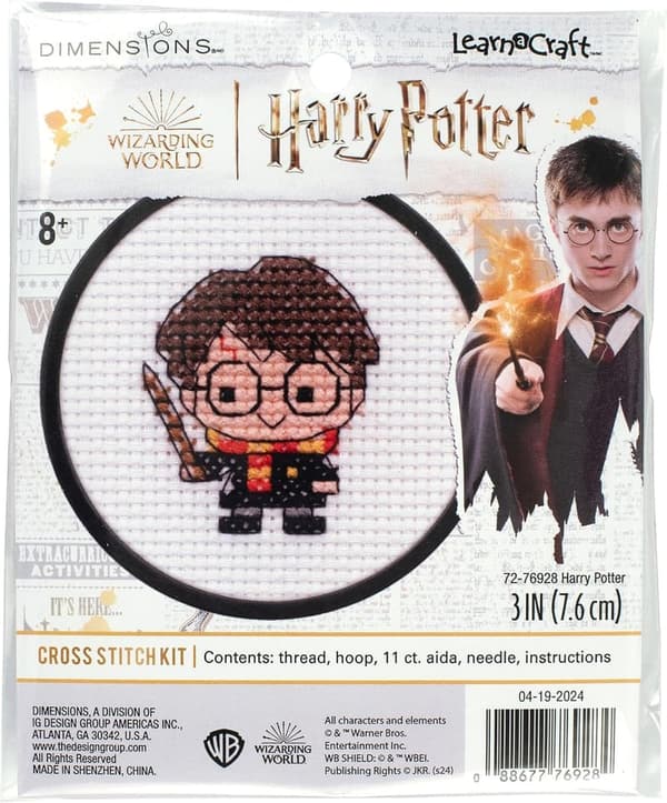 Harry Potter Chibi Cross Stitch Kit - 3