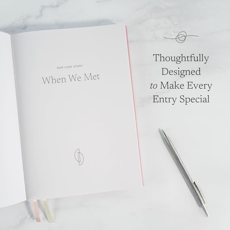Anniversary Journal: Couples Keepsake for Love Story Memories