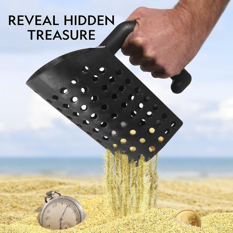 Metal Detecting Accessories Set with Sand Scoop & Shovel