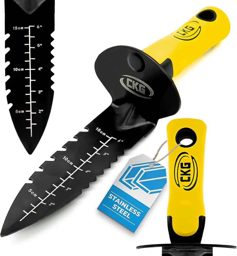 Heavy Duty Metal Detector Digger with Double Serrated Edge
