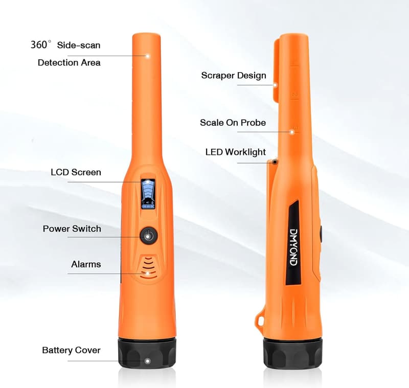 Waterproof Metal Detector Pinpointer for Adults & Kids