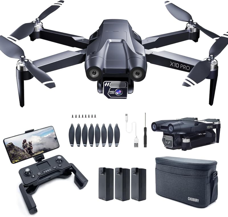 4K UHD GPS Drone for Adults with 90 Min Flight Time