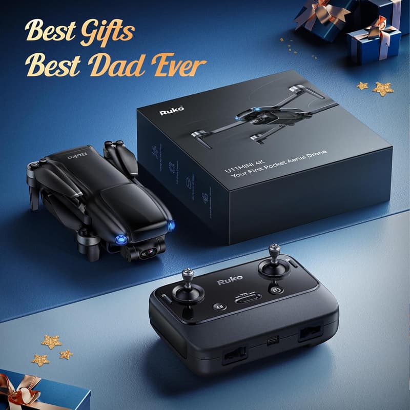 4K Camera Drone for Adults with GPS & AI Features