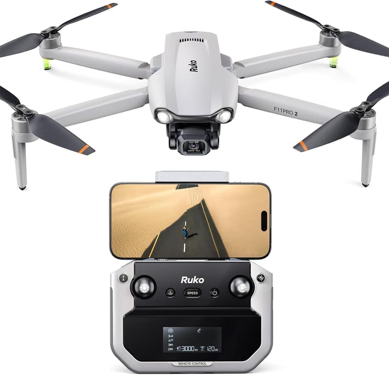 Ruko F11PRO 2 Drone with 6K Camera & 70-Min Flight Time