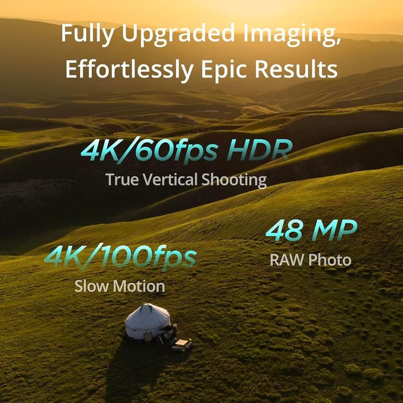 DJI Mini 4 Pro Fly More Combo Drone with 4K Camera & 3 Batteries