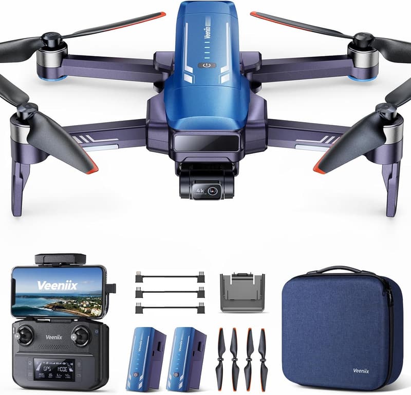 V11PRO 8K Camera Drone with 80min Flight Time & 6KM Range