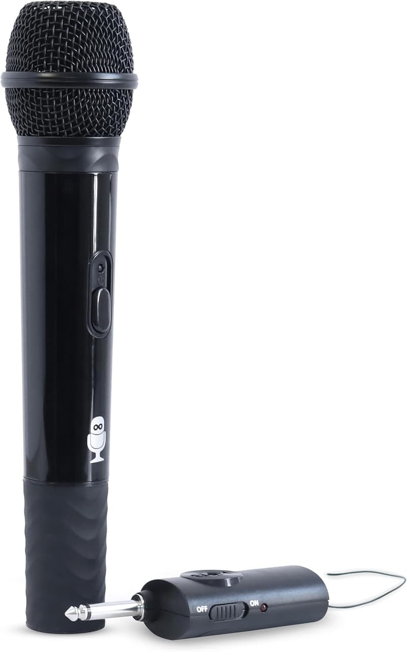 Portable Wireless Microphone - Premium UHF Mic for Events