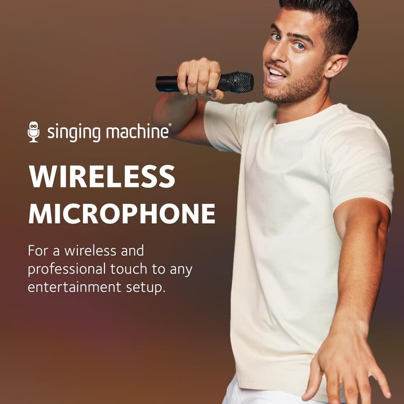 Portable Wireless Microphone - Premium UHF Mic for Events