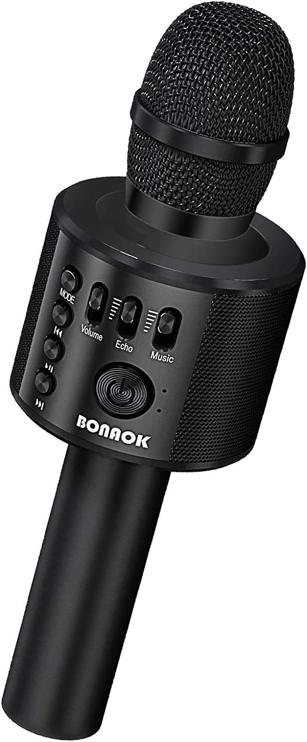Portable Bluetooth Karaoke Microphone for Home Parties