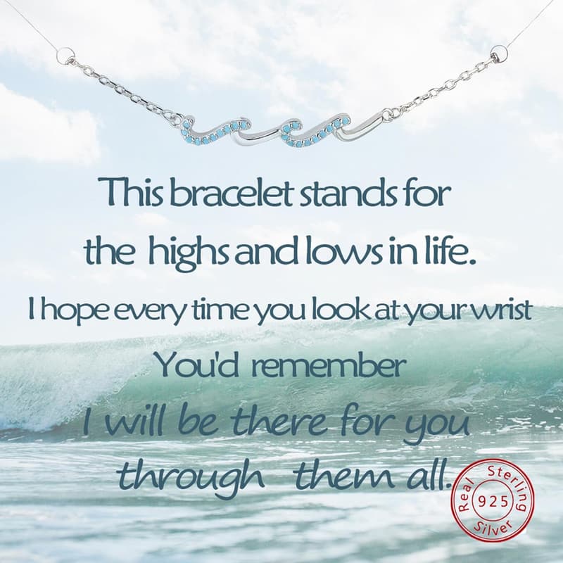 Friendship Bracelet in 925 Sterling Silver for Women