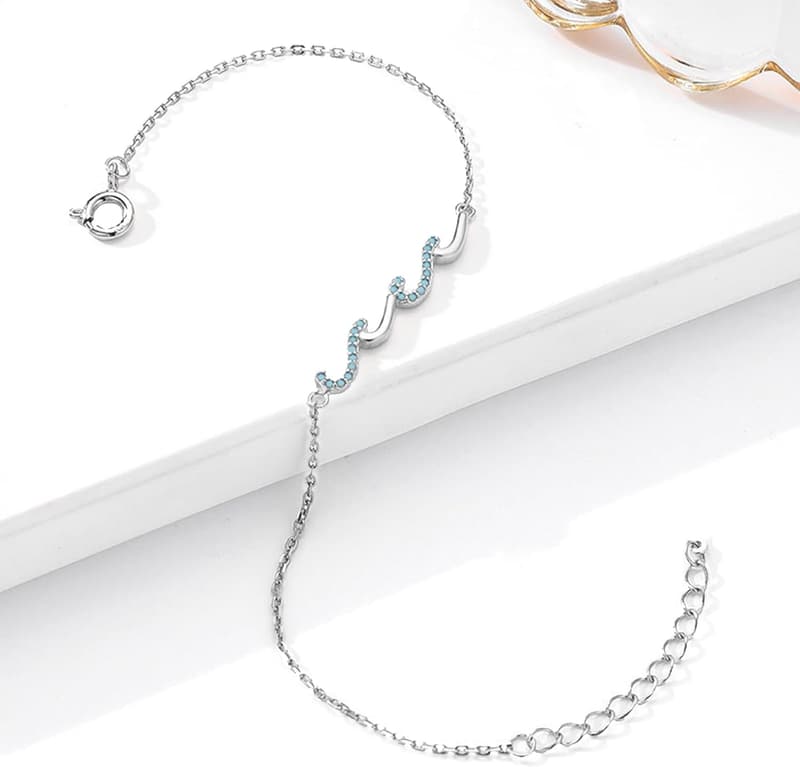 Friendship Bracelet in 925 Sterling Silver for Women