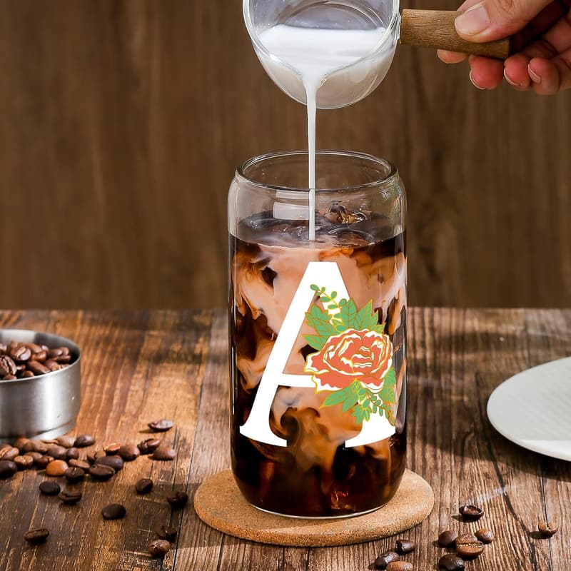 Personalized Color-Changing 16 oz Glass Tumbler for Women