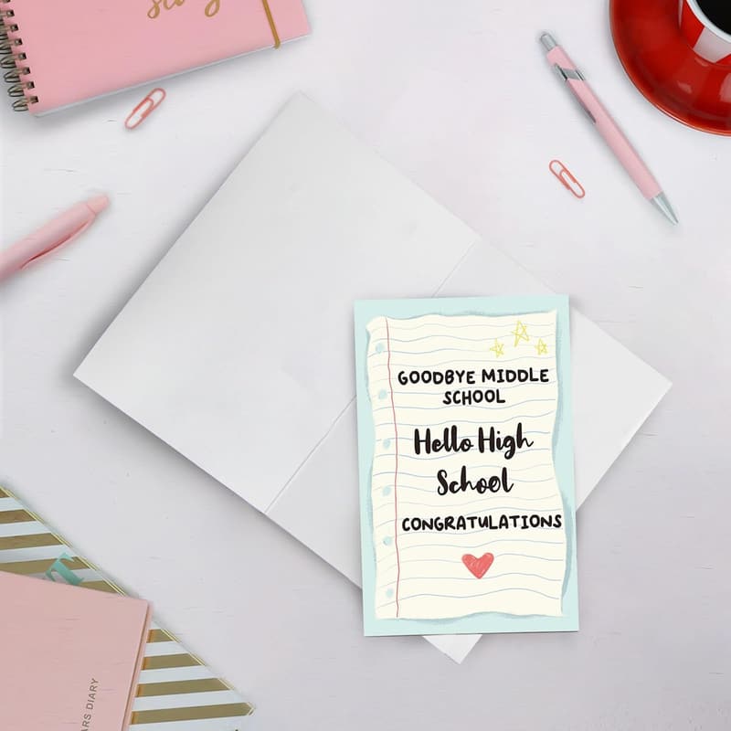 Graduation Card for Boys & Girls - Congratulations Design