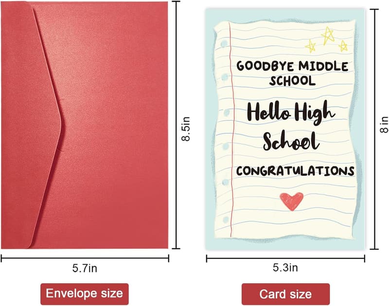 Graduation Card for Boys & Girls - Congratulations Design