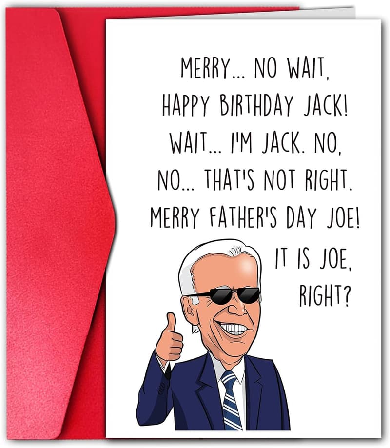 Funny Father's Day Card for Dad - Hilarious Gift from Family