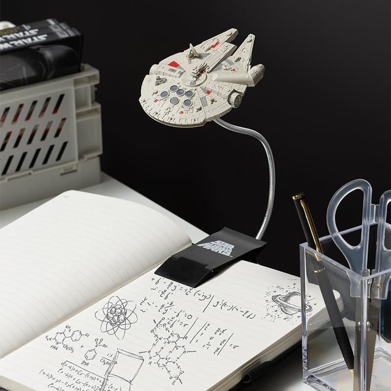 Star Wars Millennium Falcon Clip-On Book Light - Officially Licensed