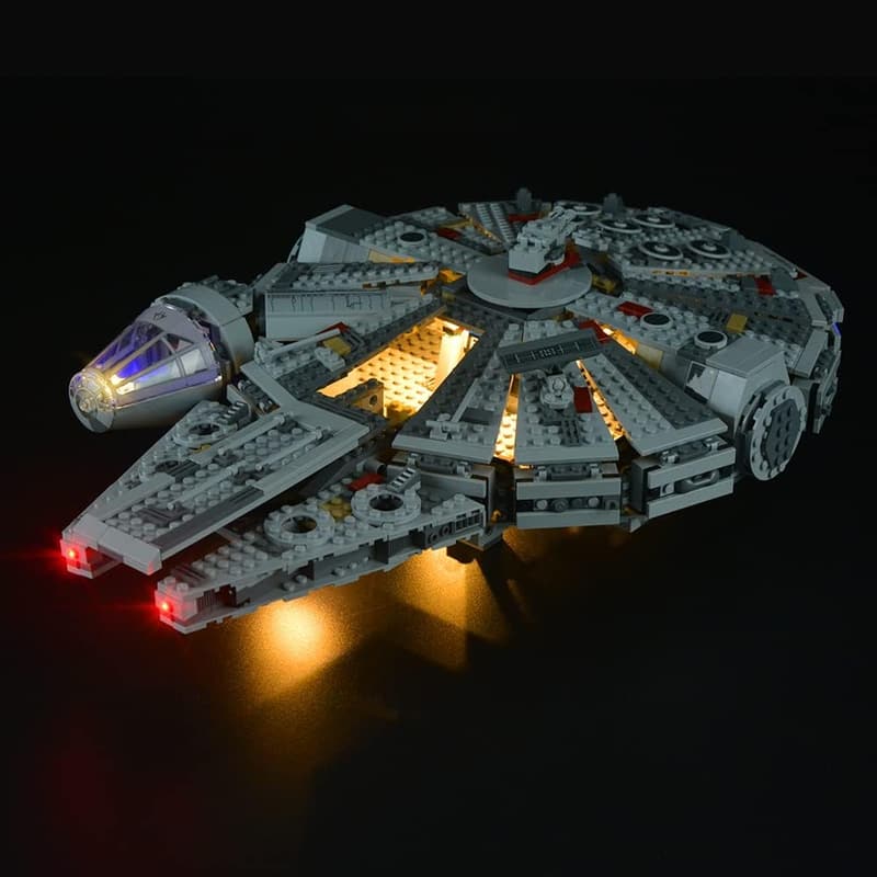 LED Light Kit for Lego 75105 Millennium Falcon Model