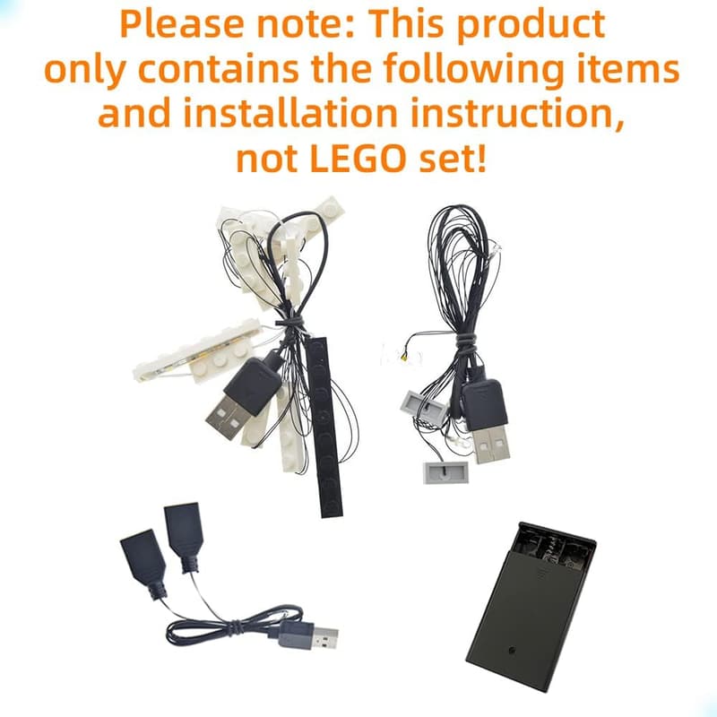 LED Light Kit for Lego 75105 Millennium Falcon Model