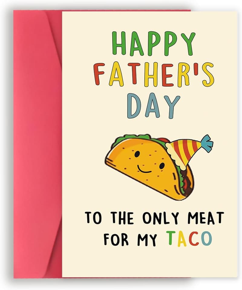 Funny Father's Day Card for Dad - Great Gift from Wife